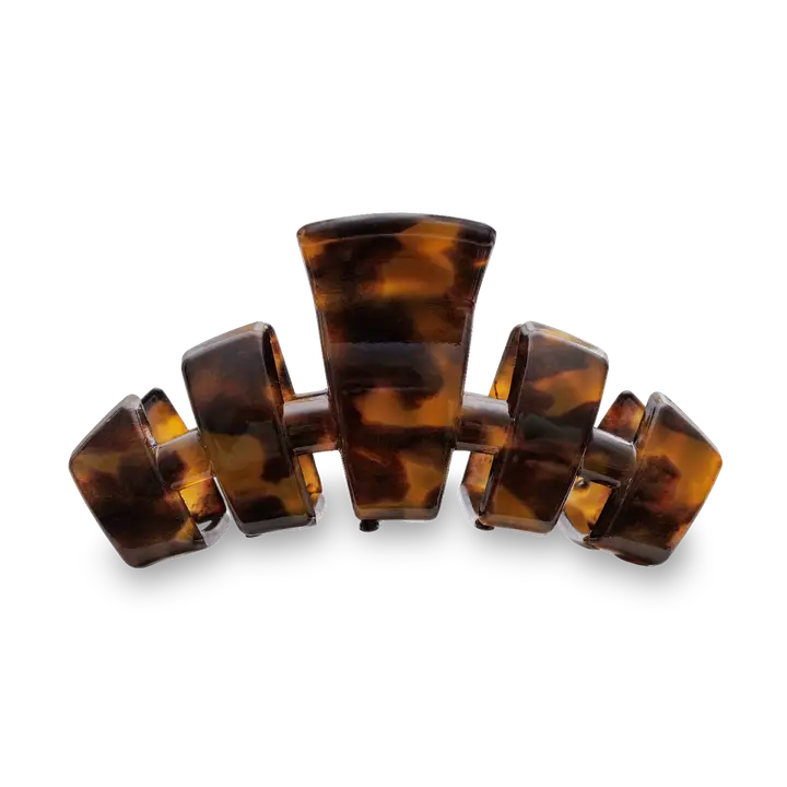 Teleties Classic Hair Clip | Small | Tortoise