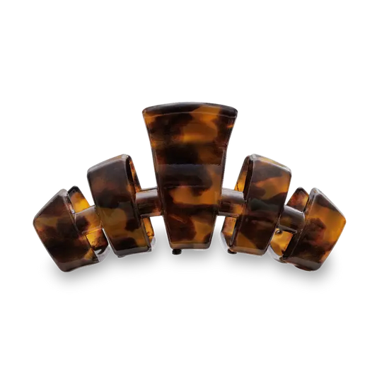 Teleties Classic Hair Clip | Small | Tortoise