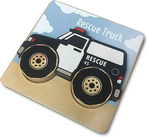 Begin Again Toys: Vehicle Puzzles (Rescue Truck)