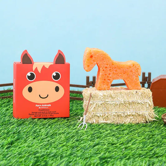 Spongelle Henry Horse Farm Animals Sponge