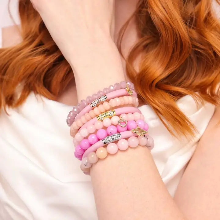 BuDhaGirl Three Kings All Weather Bangles® (Awb®) - Pink