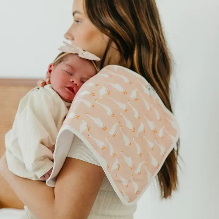 Copper Pearl Premium Burp Cloths - Goosie