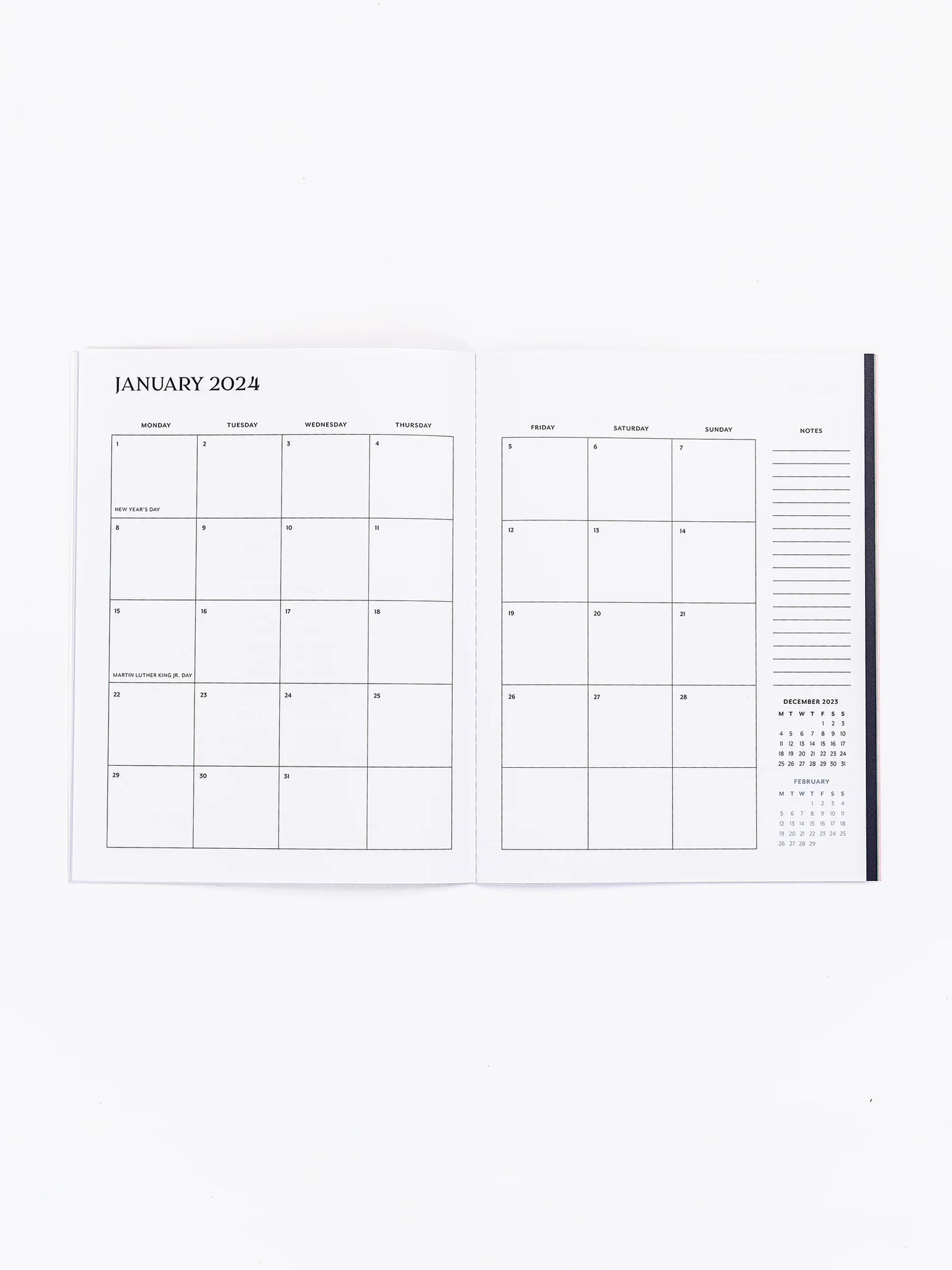 So Darling 2024 Medium Monthly Planner | Bubble Over Blue