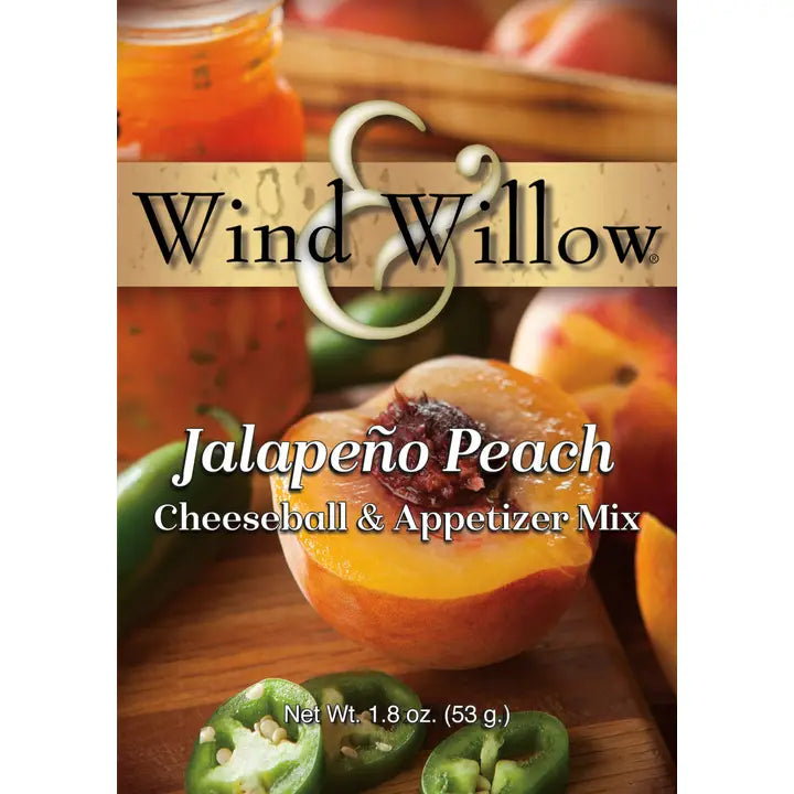 Wind & Willow Jalapeno Peach - Savory Cheeseball Mixes