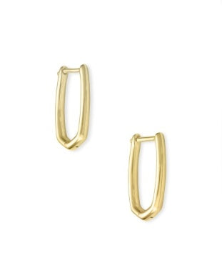 KENDRA SCOTT ELLEN HUGGIE 18K GOLD VERMEIL