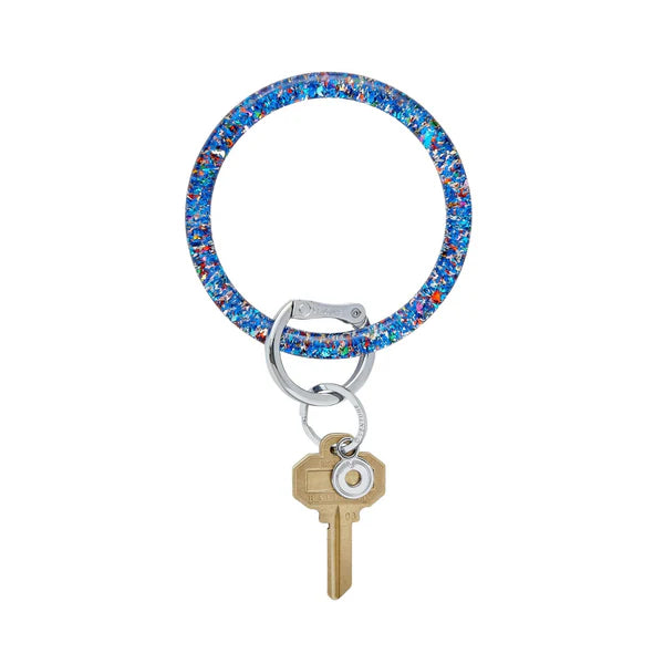 Oventure Resin Big O® Key Ring - Funfetti