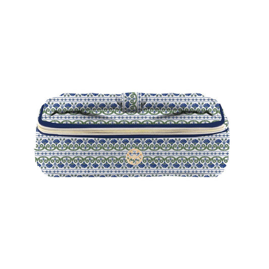 Mary Square  Kiss and Make Up Mini Floral Foulard Nvy