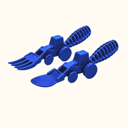 CONSTRUCTIVE EATING TRACTOR UTENSILS