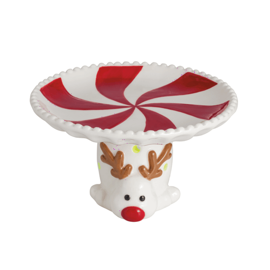 MUD PIE LED REINDEER CANDY TIDBIT