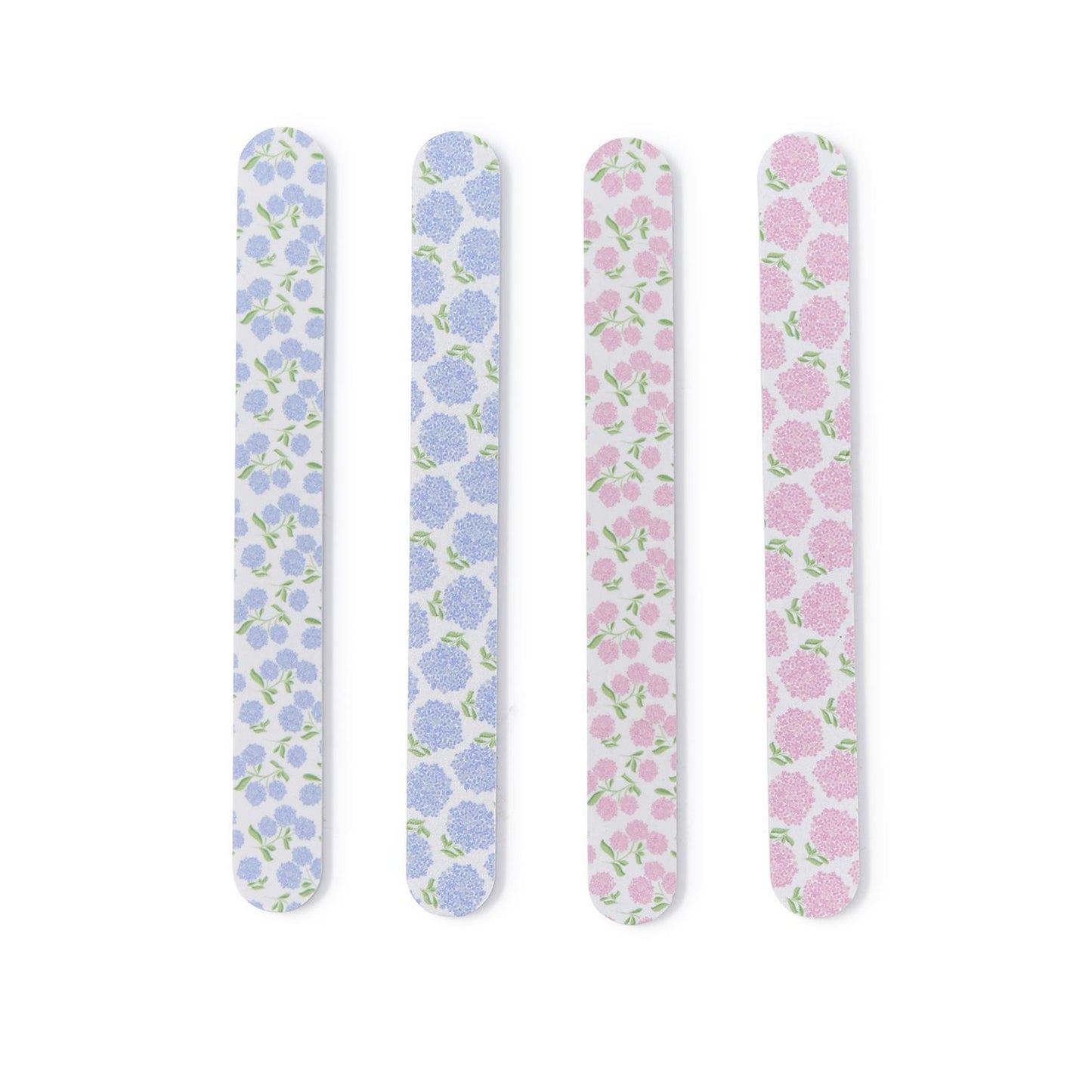 TWO'S COMPANY HYDRANGEA EMERY BOARD