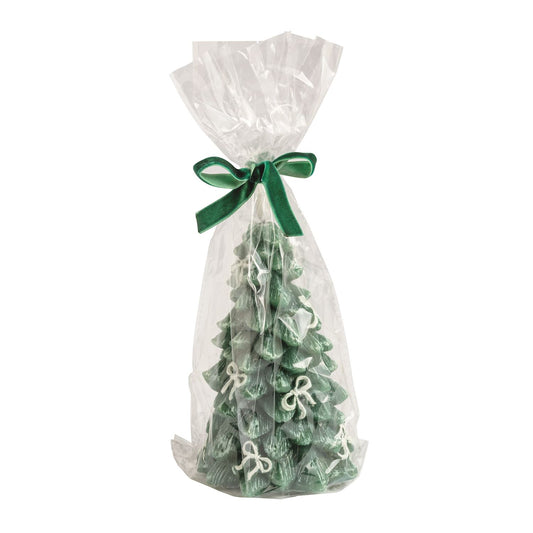 MUD PIE LARGE BOW TREE FLAMELESS CANDLE