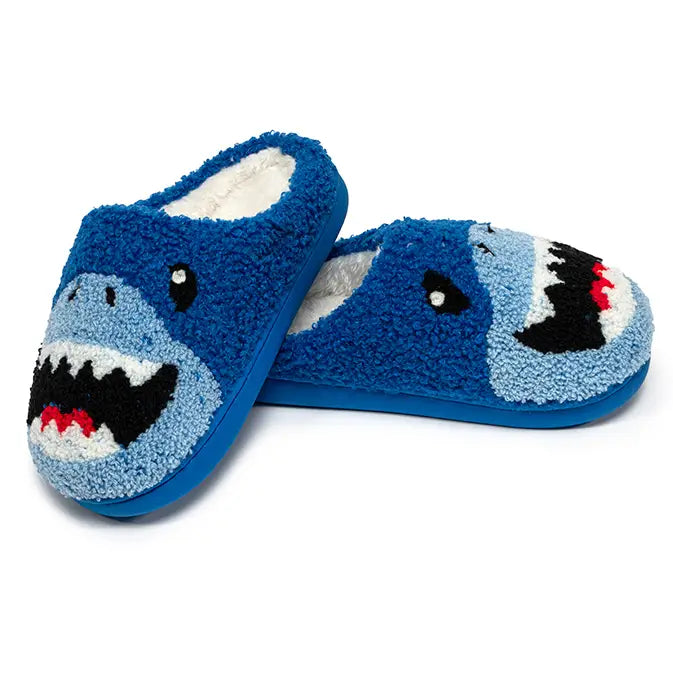Living Royal Indoor / Outdoor Slippers - Kids - Shark - Blue