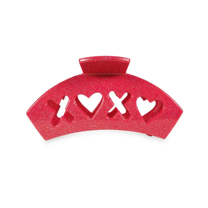 Teleties Red Sweet Talker Medium Hair Clip