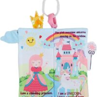 Bebe Mondo Tails Cloth Book Unicorn