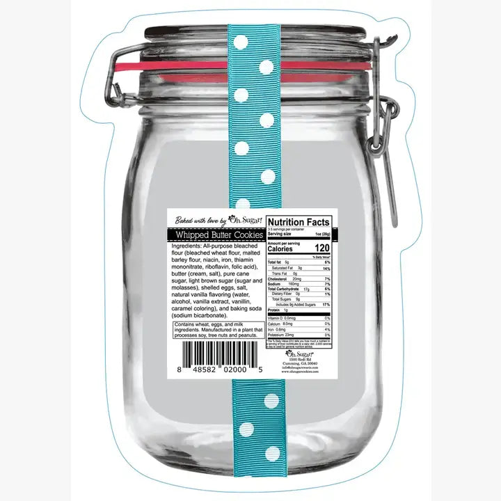 Oh, Sugar! Cookie Mason Jar Pouches