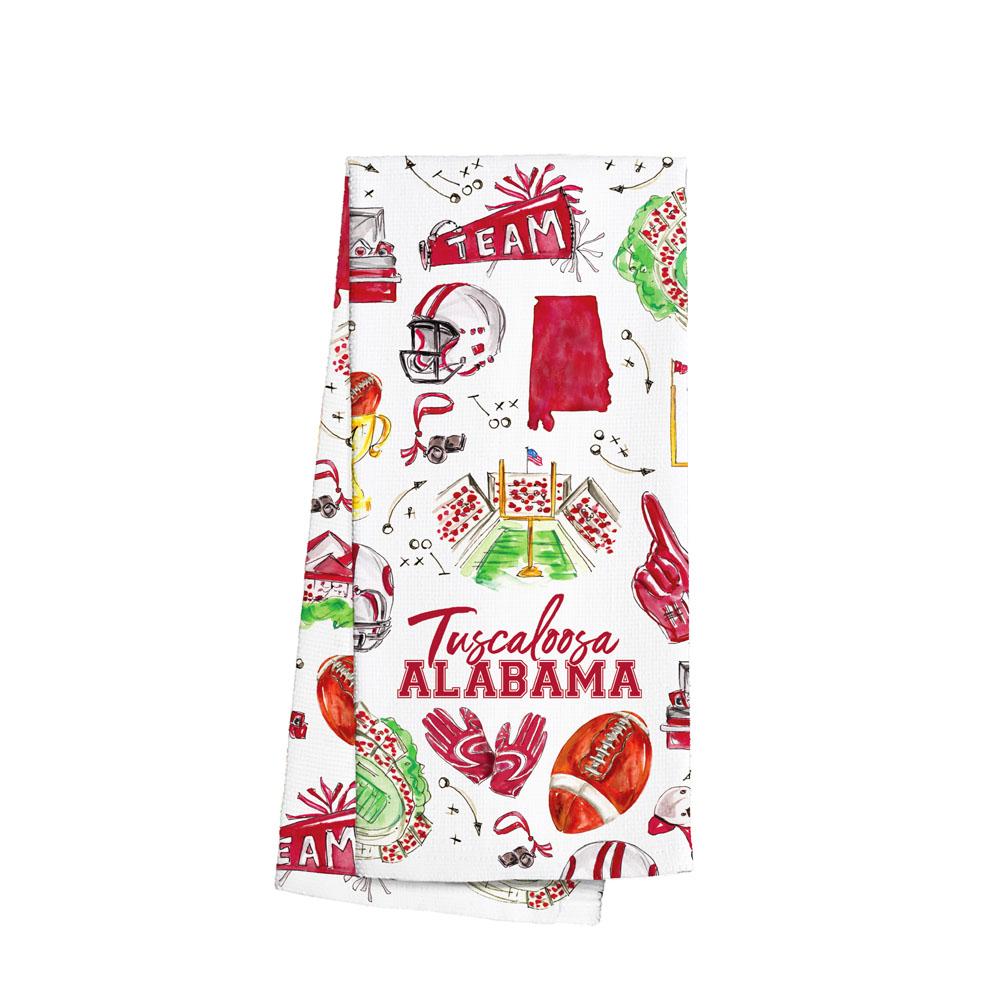 Swig Life Tailgates In Tuscaloosa Tea Towel
