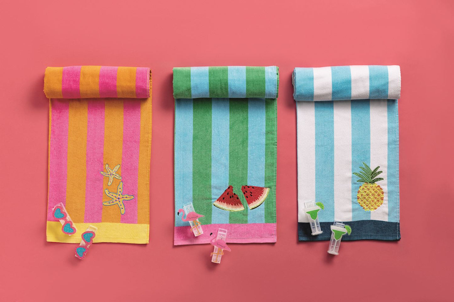 MUD PIE TERRYCLOTH TOWEL SETS