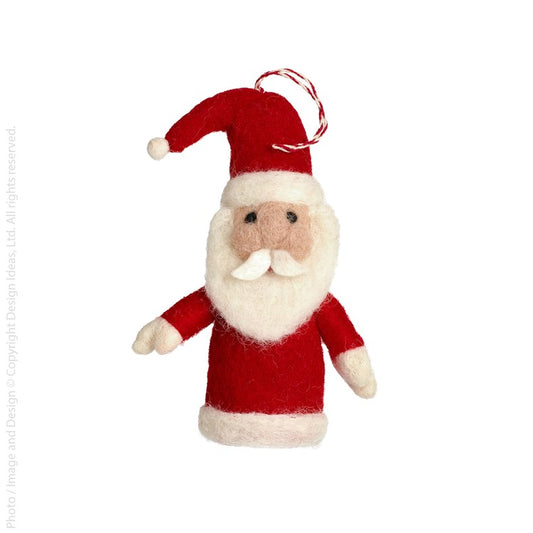 DESIGN IDEAS Lilliput bottle ornament (santa)