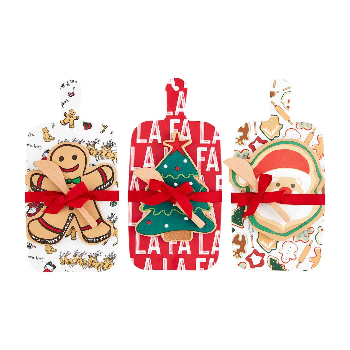 Mud Pie  Christmas Melamine Board Set
