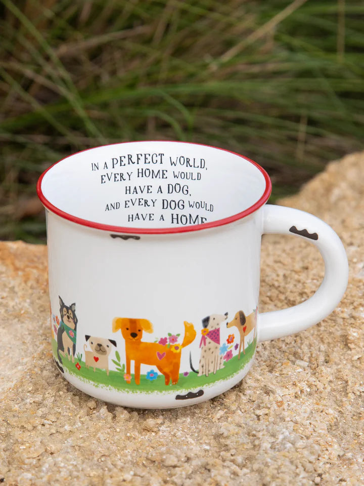 Natural Life Camp Coffee Mug - Every Home Has A Dog