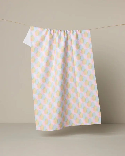 Geometry Pastel Pop Tea Towel