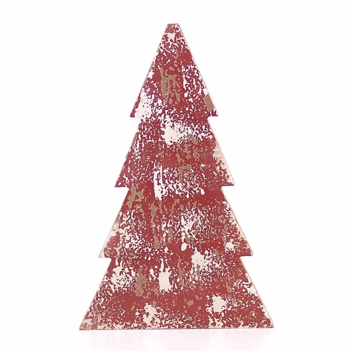 The Royal Standard Fulmer Tree Décor Antique Red 7x12x1