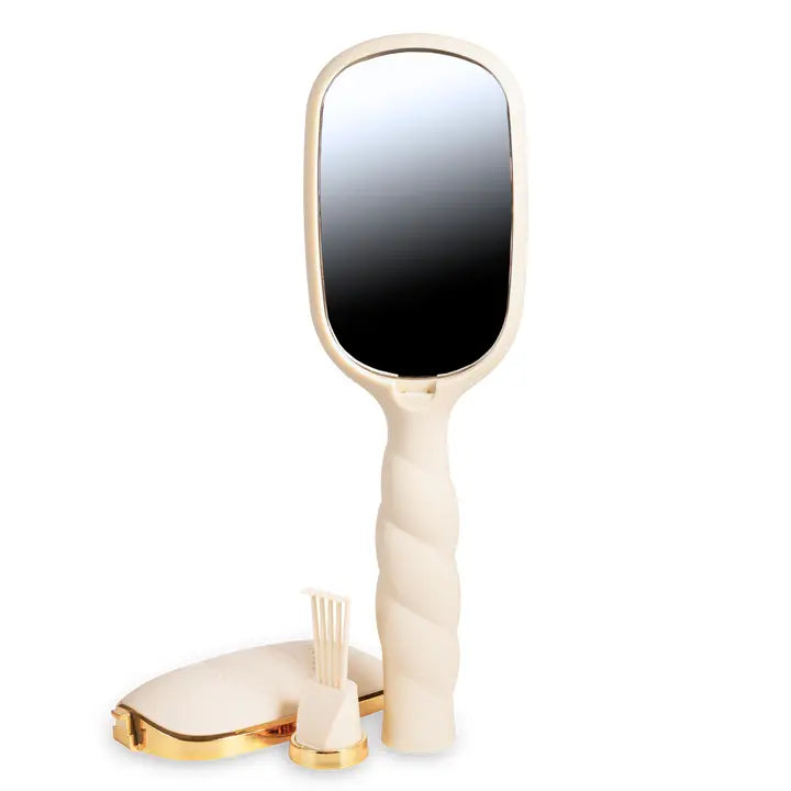 Teleties Detangler Hair Brush For Fine Hair - Tan