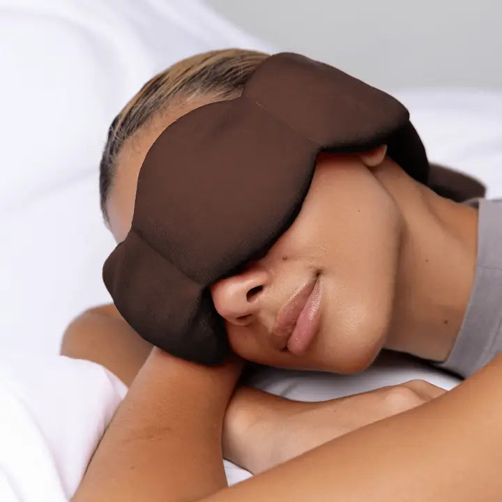 nodpod Espresso Weighted Sleep Mask - Eye Mask