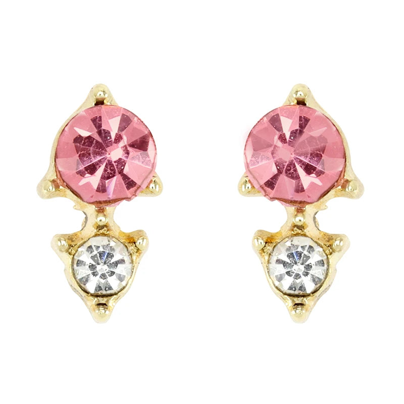 The Candy Dish Earrings - Blush Pink