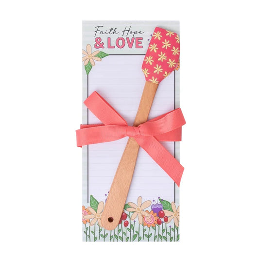 KITCHEN GIFT SET: FAITH, HOPE & LOVE