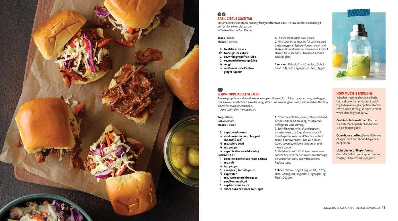 Taste of Home American Summer Cookbook