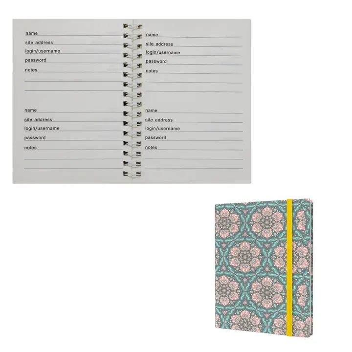 Seriously Shea Password + Username Log Book | Boho