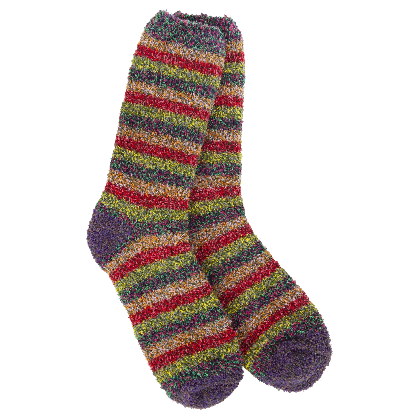 World's Softest Socks Cozy Crew Multi-Fall Multi