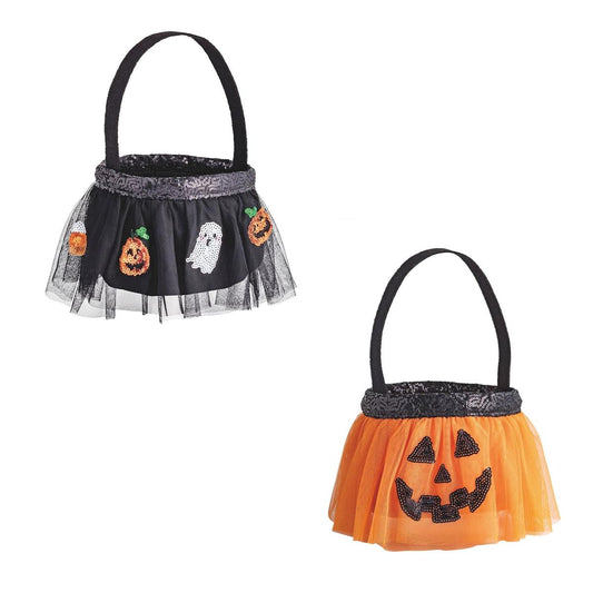 MUD PIE HALLOWEEN TUTU TREAT BUCKETS