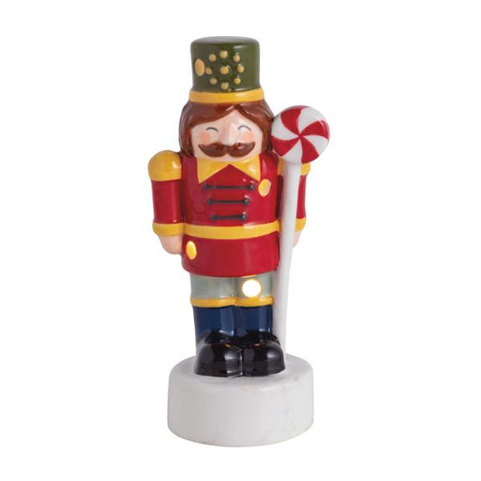 MUD PIE NUTCRACKER LIGHT-UP SITTER