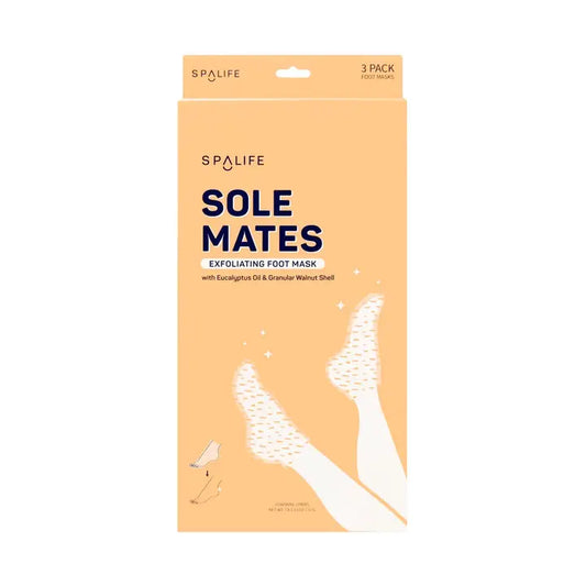 My Spa Life Sole Mates Exfoliating Foot Mask - 3 Pairs