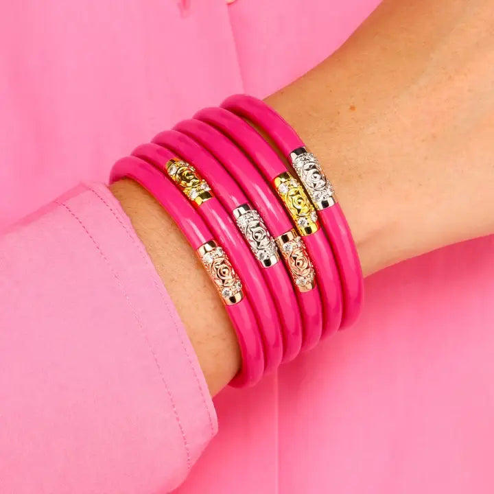 BuDhaGirl Three Kings All Weather Bangles® (Awb®) - Epic Pink