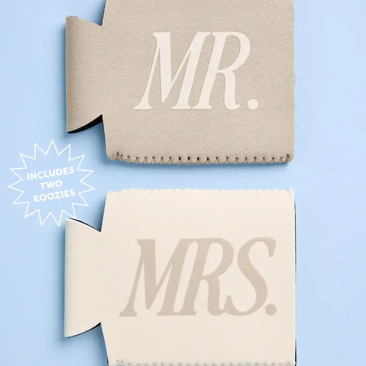 Mr and Mrs Koozie Set