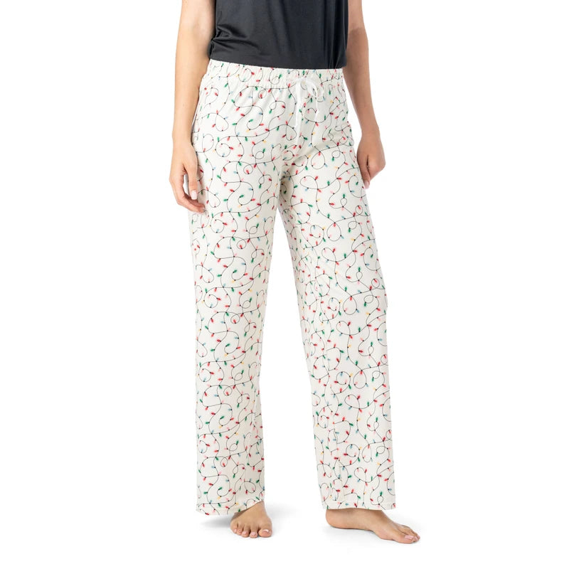 HELLO MELLO HOLIDAY LOUNGE PANTS-All is Bright