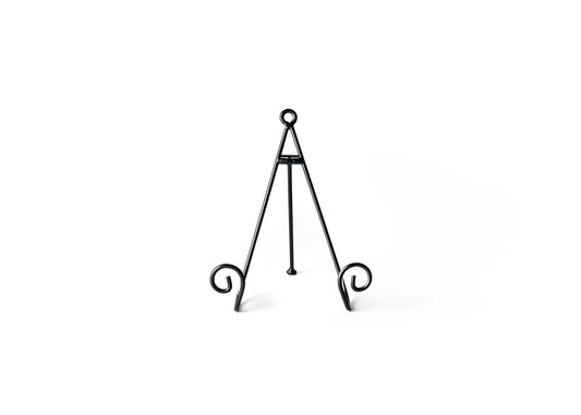 HAPPY EVERYTHING! BLACK SWIRL MINI PLATE STAND