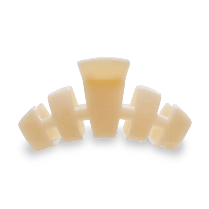 Teleties Classic Hair Clip | Small | Almond Beige