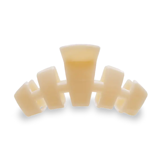 Teleties Classic Hair Clip | Small | Almond Beige