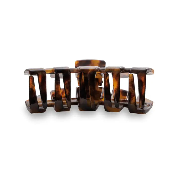 Teleties Classic Hair Clip | Small | Tortoise