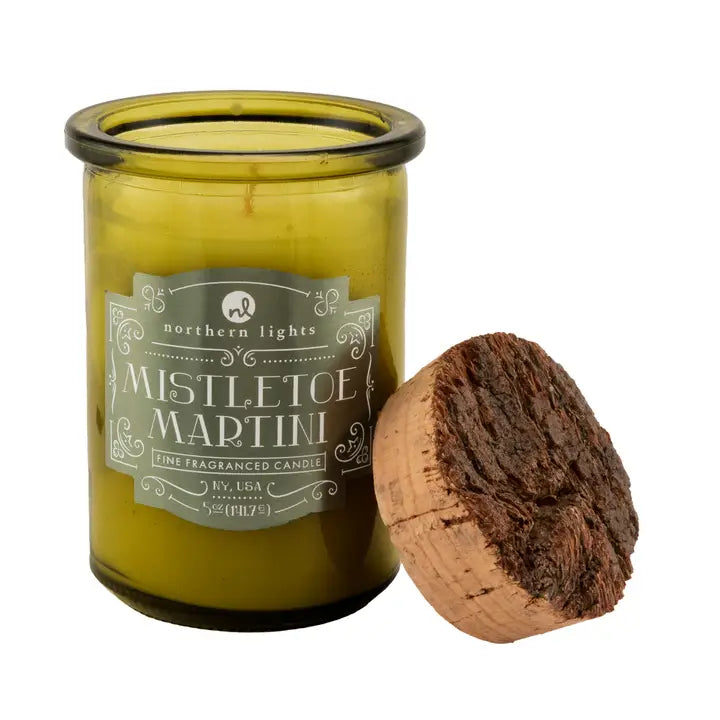 Northern Lights Seasonal Spirits-Mistletoe Martini Candle