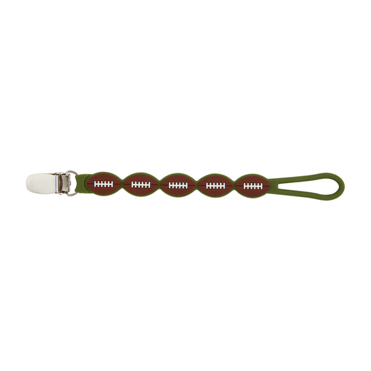 MUD PIE FOOTBALL SILICONE PACY STRAP