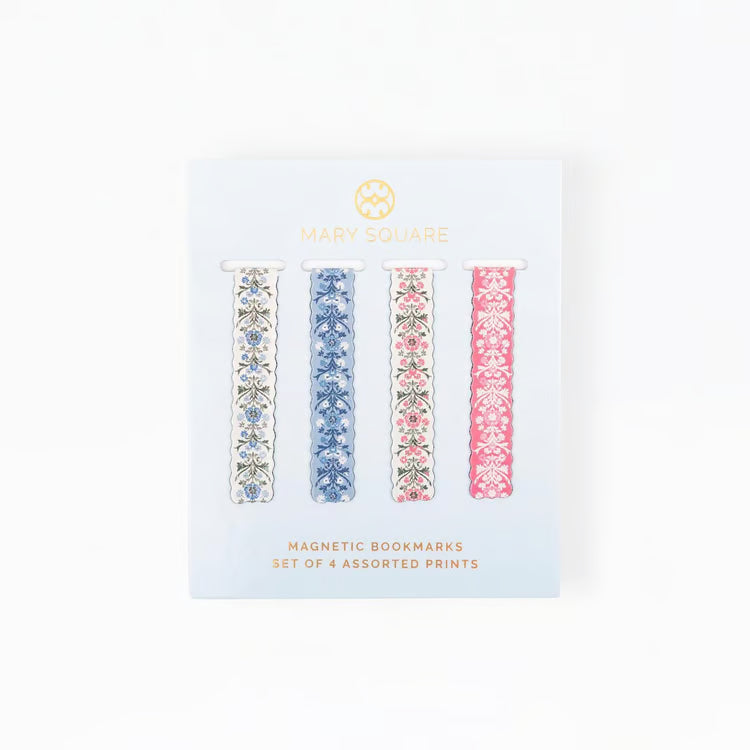 MARY SQUARE Magnetic Bookmark Garden Row
