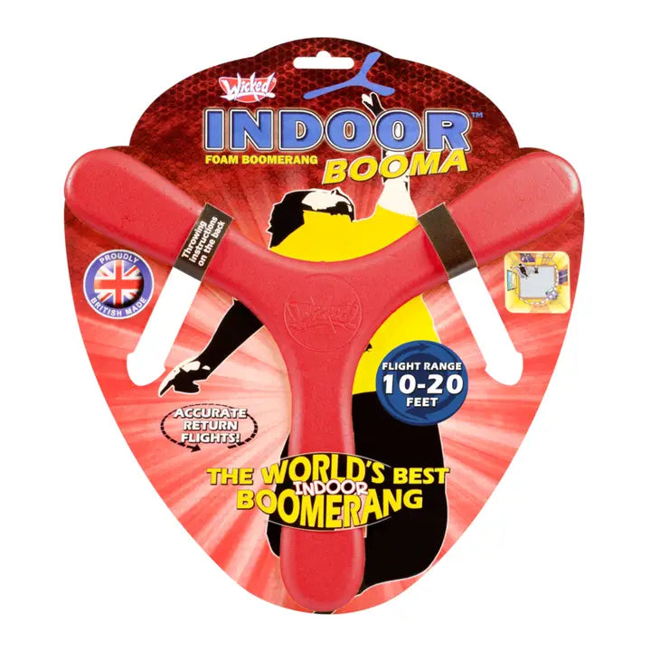 Wicked Indoor Booma - the World's Best Indoor Boomerang