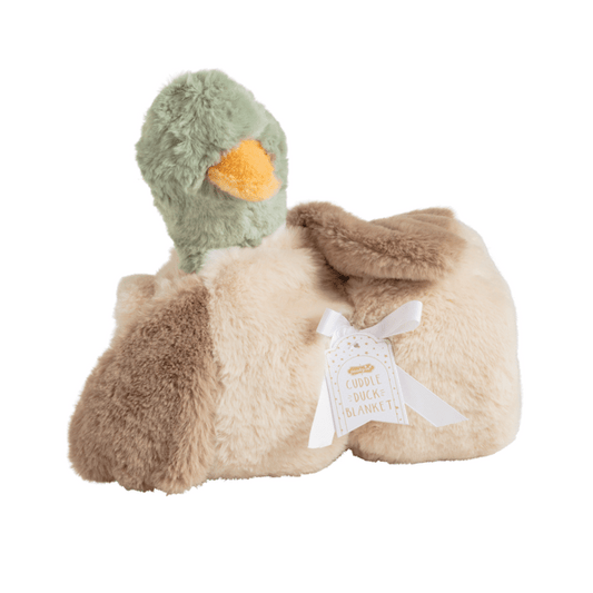 MUD PIE PLUSH DUCK BLANKET