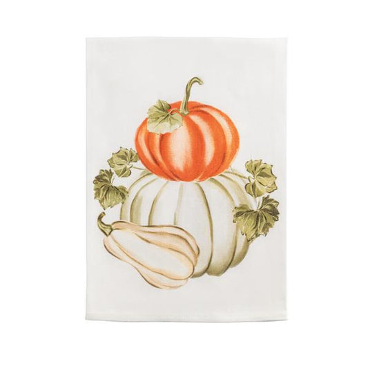 MUD PIE PUMPKIN AND GOURD PRINTED TOWEL
