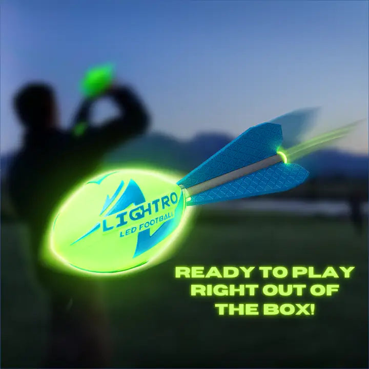 Cassidy Labs Lightro - Foam Glow Football with Impact Activated Leds!